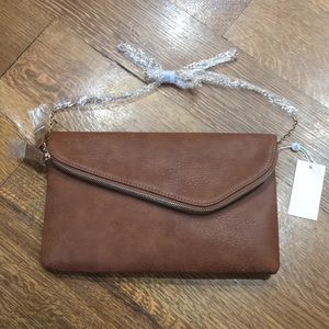 Urban Expressions Stella Vegan Leather Tan Purse